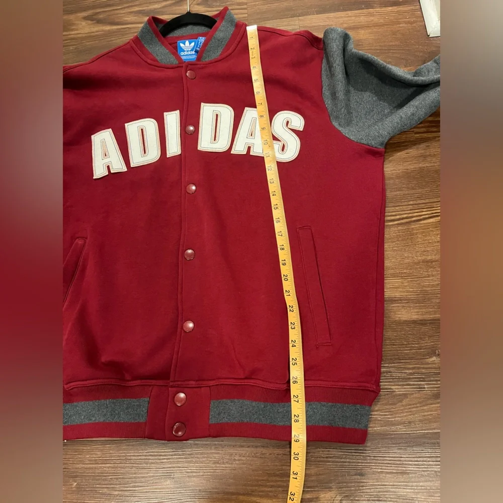 NWT Adidas Varsity Jacket Cotton Size XL